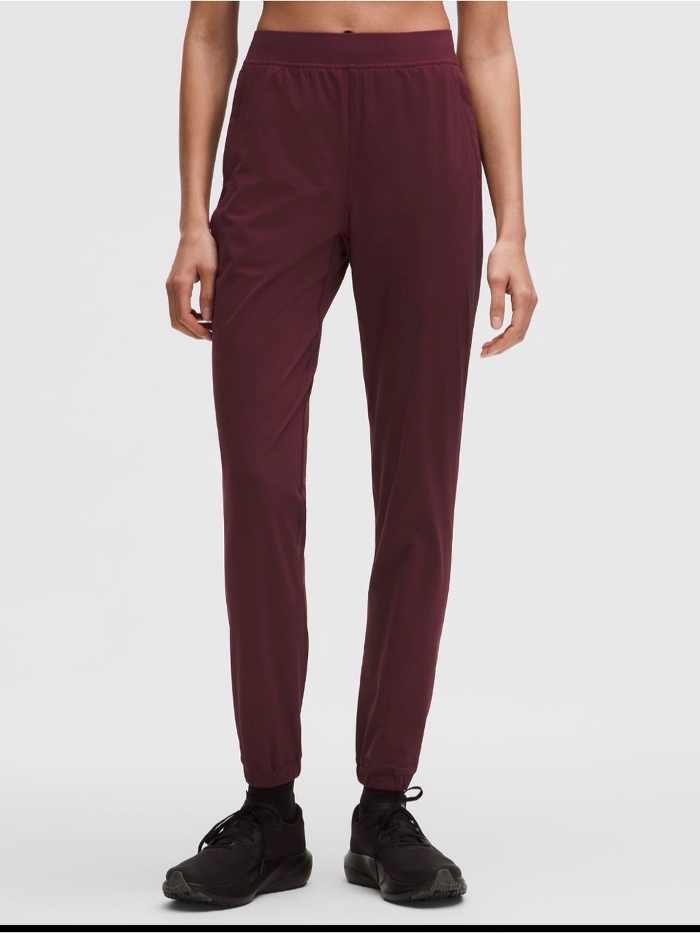 Lululemon Adapted State High Rise Jogger 28” Inseam, NWT, Burgundy